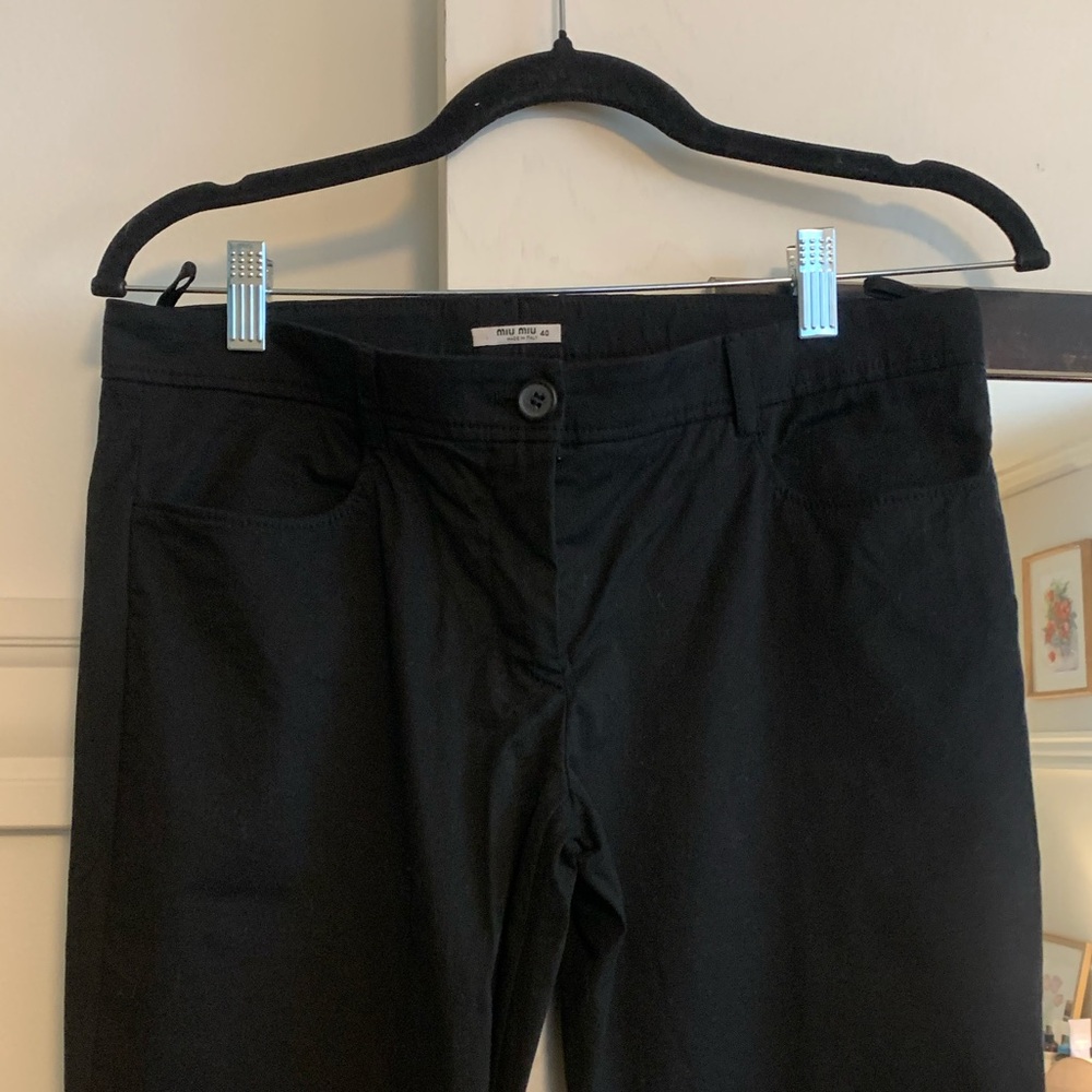 Miu Miu Vintage Boot Cut Slacks